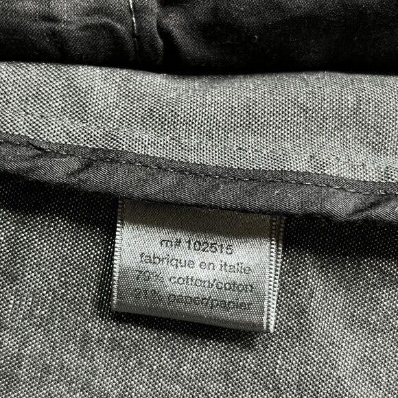 John Varvatos Mainline Men L/42 Asymmetrical Military Fleur De Lis Jacket Italy - Picture 13 of 16